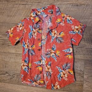 Boys Old Navy Hawaiian button down 3T